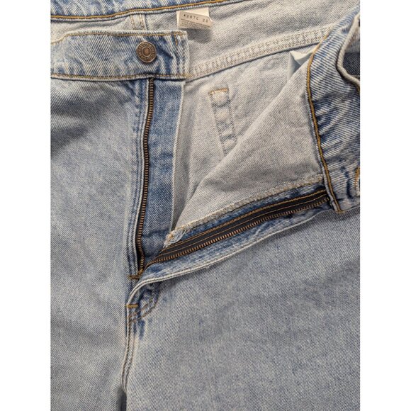 VINTAGE Levi's 522 Jeans Womens 24 Short Light Wash Tapered High Rise USA 90s - Picture 12 of 15